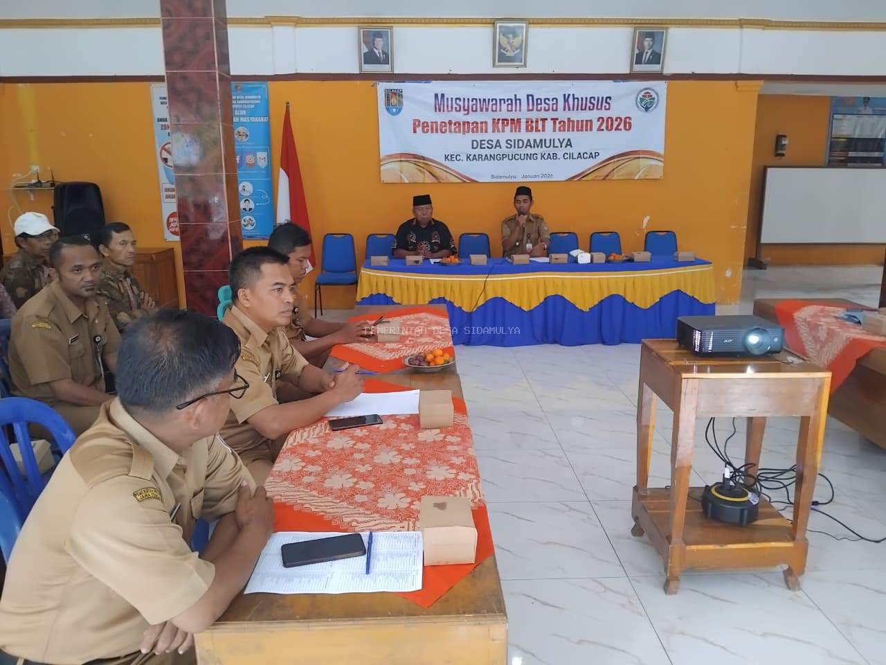 Desa Sidamulya Gelar Musdesus, Tetapkan KPM BLT Dana Desa Tahun 2026